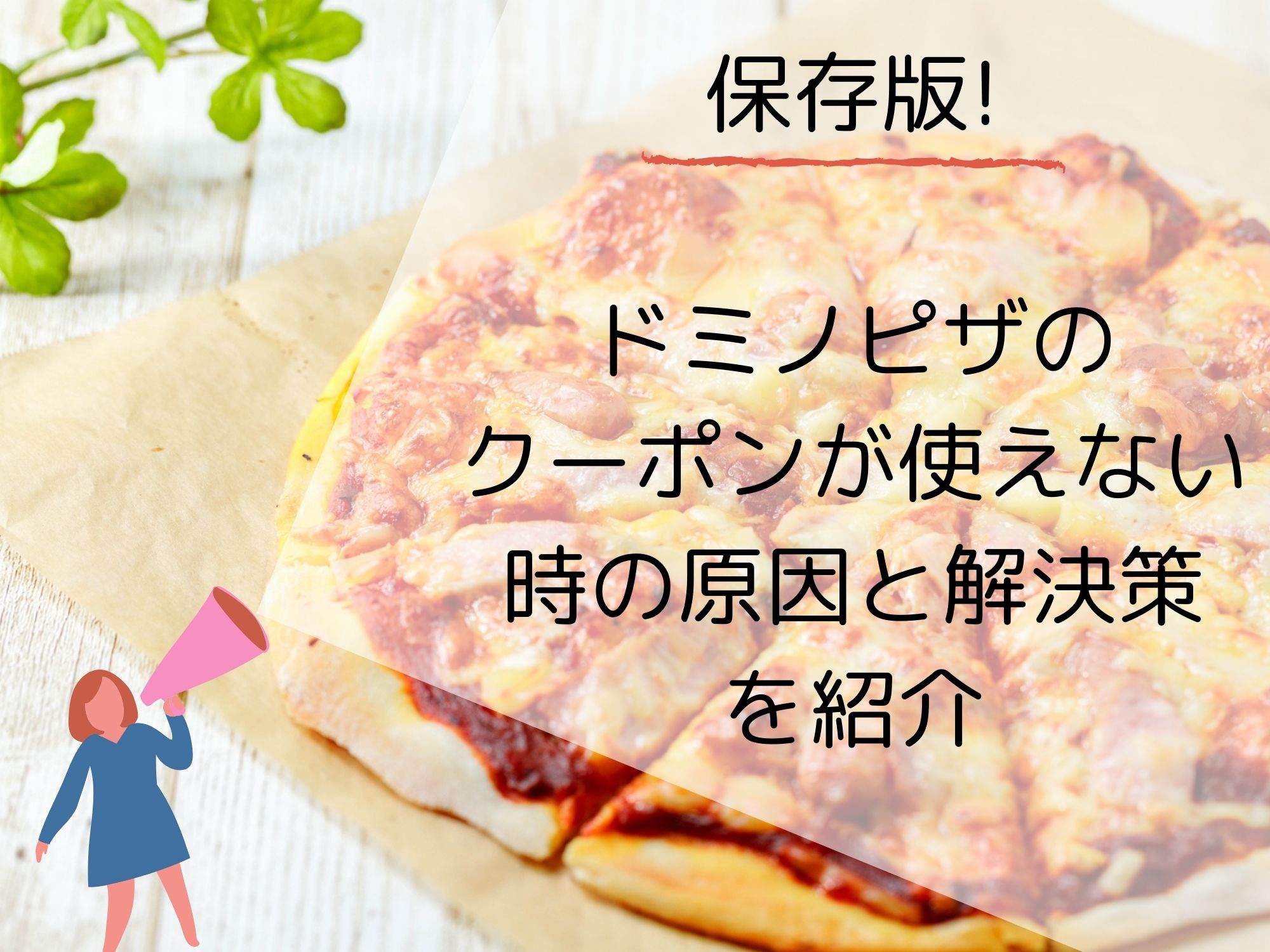 保存版 ドミノピザのクーポンが使えない時の原因と解決策を紹介 那須塩原 貸別荘を営む森のもかさん