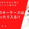 イルビゾンテのキーケースは車の鍵がぴったり収納できる!!人気色はグレー?口コミから